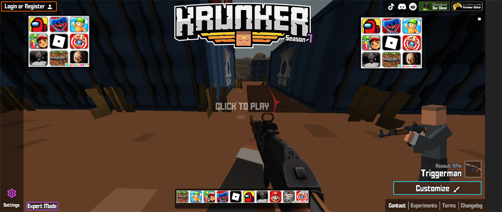 Krunker多人枪战